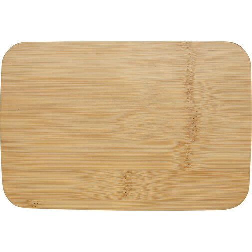 Mangi 750 Ml Lunchbox , weiß, GRS certified recycled plastic, FSC certified bamboo, 19,00cm x 6,00cm x 13,00cm (Länge x Höhe x Breite), Bild 4