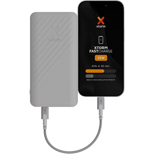 Xtorm XG220 Go2 15 W 20 000 mAh hurtigladende mobillader, Bilde 5