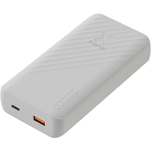 Xtorm XG220 Go2 15W 20.000 MAh Schnelllade-Powerbank , weiß, Recycelter ABS Kunststoff, 14,20cm x 2,76cm x 7,20cm (Länge x Höhe x Breite), Bild 6