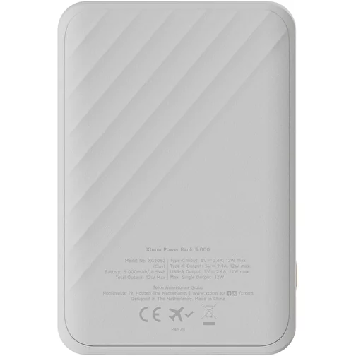 Xtorm XG205 Go2 12 W 5 000 mAh hurtigladende mobillader, Bilde 4