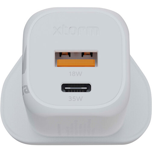 Xtorm XEC035 GaN² Ultra 35 W vægoplader med britisk stik, Billede 4