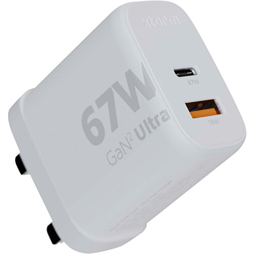 Xtorm XEC067 G GaN² Ultra chargeur mural 67 W avec prise UK, Image 1