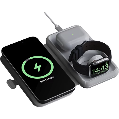 Caricabatterie da viaggio wireless 3 in 1 pieghevole da 15 W Xtorm XWF31, Immagine 6