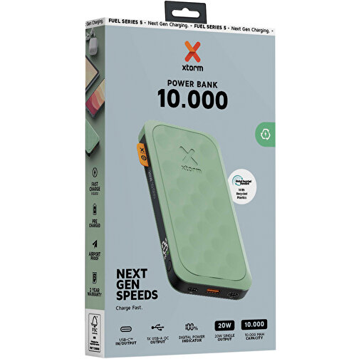 Xtorm FS510 Serie Fuel 10.000 mAh 20 W Powerbank, Immagine 2