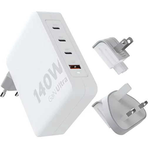 Xtorm XVC2140 GaN Ultra 140 W oplader med 240 W USB-C PD-kabel, Billede 1