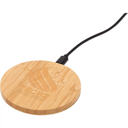 Tapis de charge sans fil en bambou Essence de 15 W, Image 2
