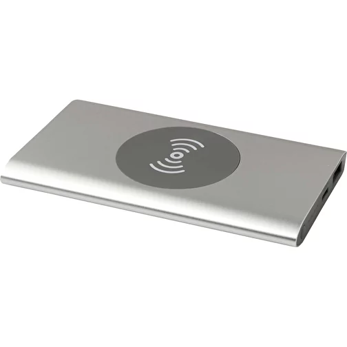 Juice trådlös 4 000 mAh Type C-powerbank i återvunnen aluminium, Bild 1