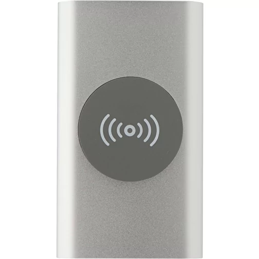 Power bank wireless da 4000 mAh Type C in alluminio riciclato Juice, Immagine 4