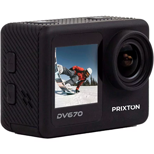 Prixton DV670 4K dobbeltskærms actionkamera, Billede 3