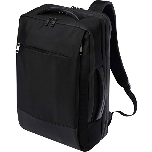 Expedition Pro 35L, 17' GRS Recycelter Erweiterbarer Laptop-Rucksack , schwarz, GRS zertifiziertes recyceltes Polyester, 31,00cm x 48,00cm x 15,00cm (Länge x Höhe x Breite), Bild 1