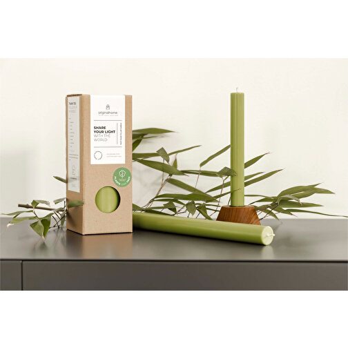 Originalhome Matcha Dinner Candle, Obraz 2