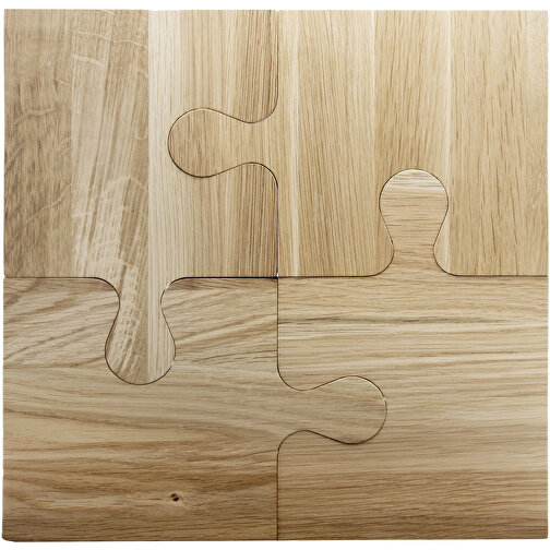 SCX.design K05 Puzzle Schneidebrett Set Aus Eiche , holz, Holz, 27,00cm x 22,00cm (Länge x Breite), Bild 1