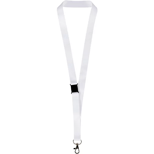 Lanyard in PET riciclato con stampa in sublimazione e sgancio di sicurezza Lois, Immagine 2