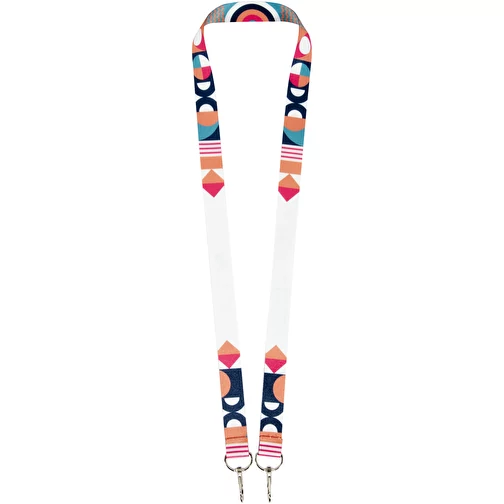 Tour de cou pour sublimation en rPET avec 2 porte-clés Leia, Image 6