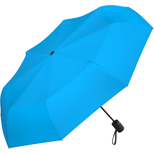 Regenschirm AOC Hamburg , himmelblau, 100% Polyester Pongee, 30,00cm (Länge), Bild 1