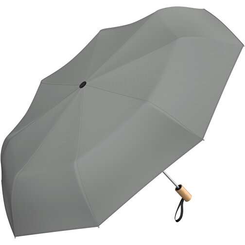 Regenschirm AO Berlin , grau, 100% Polyester pongee, 31,00cm (Länge), Bild 1