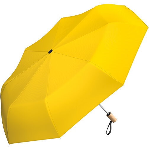 Regenschirm AO Berlin , goldgelb, 100% Polyester pongee, 31,00cm (Länge), Bild 1