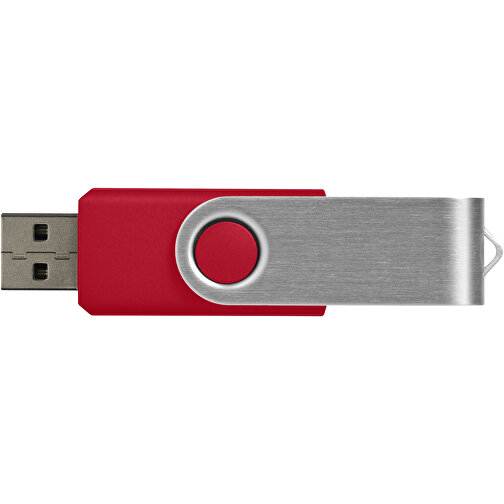 Rotate-basic USB-Stick 3.0 , mittelrot MB , 16 GB , Kunststoff, Aluminium MB , 5,80cm x 1,90cm x 1,00cm (Länge x Höhe x Breite), Bild 4