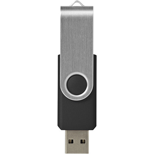 Rotate-basic USB-Stick 3.0 , schwarz MB , 65 GB , Kunststoff, Aluminium MB , 5,80cm x 1,90cm x 1,00cm (Länge x Höhe x Breite), Bild 3