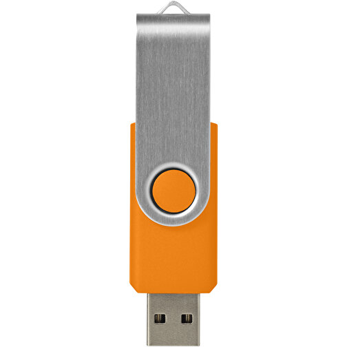 Rotate-basic USB-Stick 3.0 , orange MB , 65 GB , Kunststoff, Aluminium MB , 5,80cm x 1,90cm x 1,00cm (Länge x Höhe x Breite), Bild 3