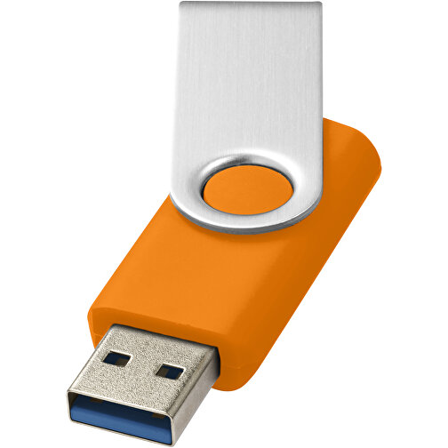 Rotate-basic USB-Stick 3.0 , orange MB , 32 GB , Kunststoff, Aluminium MB , 5,80cm x 1,90cm x 1,00cm (Länge x Höhe x Breite), Bild 1