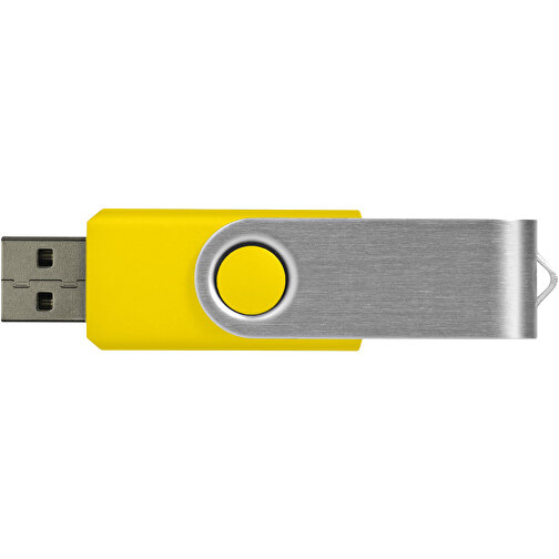 Rotate-basic USB-Stick 3.0 , gelb MB , 65 GB , Kunststoff, Aluminium MB , 5,80cm x 1,90cm x 1,00cm (Länge x Höhe x Breite), Bild 4