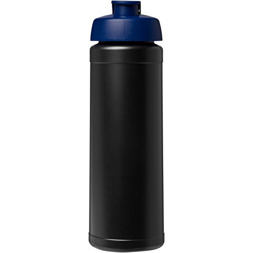 Baseline Rise 750 Ml Sportflasche Mit Klappdeckel , schwarz/ blau, HDPE Kunststoff, PP Kunststoff, 23,60cm (Höhe), Bild 2