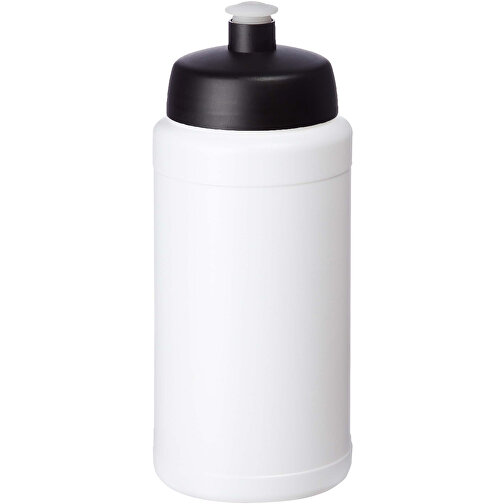 Baseline Rise 500 Ml Sportflasche , weiss / schwarz, HDPE Kunststoff, PP Kunststoff, 18,50cm (Höhe), Bild 3