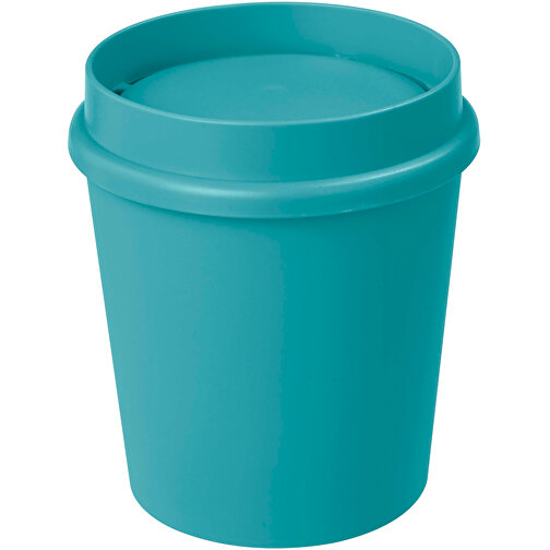 Americano® Switch Renew 200 Ml Becher Mit 360°-Deckel , riffblau, 75% PP Kunststoff, 25% Zuckerrohr Biokunststoff, 10,00cm (Höhe), Bild 1