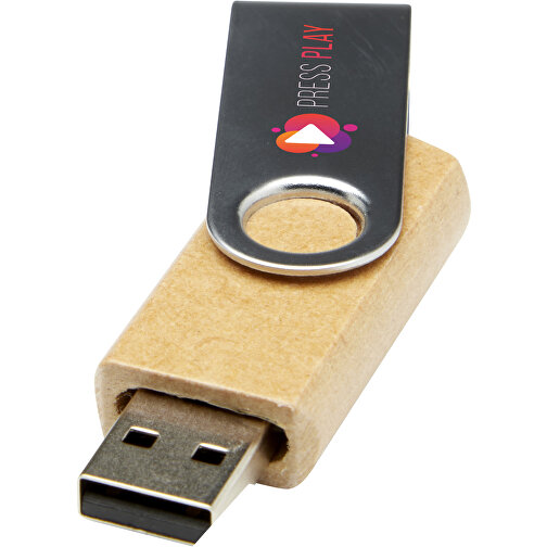 Rotate USB-minne 2.0 tillverkat av återvunnet papper, Bild 2