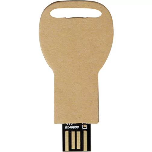 Nyckelformat USB-minne 2.0 i återvunnet papper, Bild 3