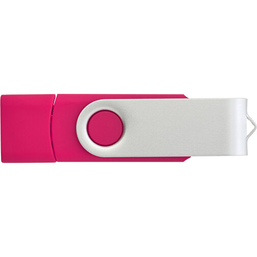 OTG Rotate USB Typ-C Stick , magenta MB , 4 GB , Kunststoff, Aluminium MB , 7,00cm x 1,60cm x 1,00cm (Länge x Höhe x Breite), Bild 4