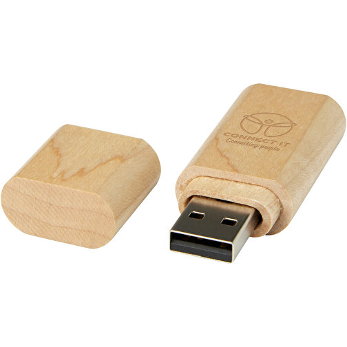 Clé USB 3.0 en bois avec porte-clés, Image 2