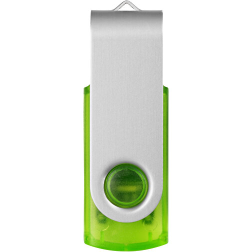 Rotate USB-Stick 3.0 Transparent , grün MB , 65 GB , Kunststoff, Aluminium MB , 5,80cm x 1,90cm x 1,00cm (Länge x Höhe x Breite), Bild 4