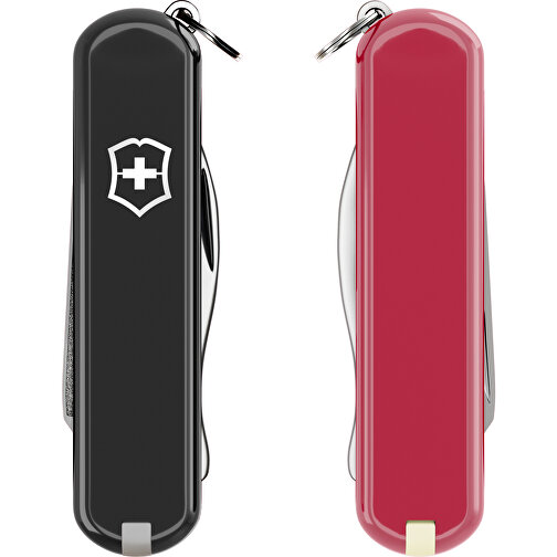 RALLY - Victorinox Schweizer Messer , Victorinox, Dark Illusion / Style Icon, hochlegierter, rostfreier Stahl, 5,80cm x 0,90cm x 2,00cm (Länge x Höhe x Breite), Bild 5