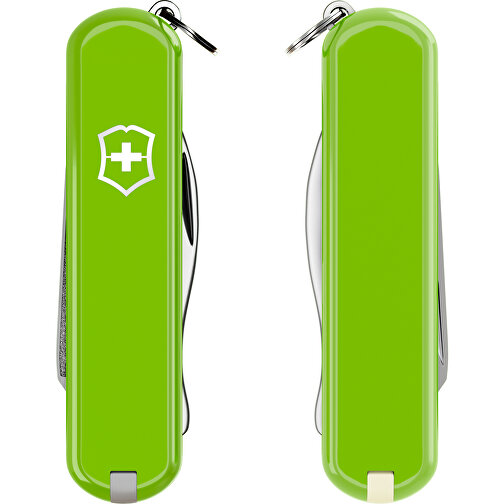 RALLY - Victorinox Schweizer Messer , Victorinox, Smashed Avocado, hochlegierter, rostfreier Stahl, 5,80cm x 0,90cm x 2,00cm (Länge x Höhe x Breite), Bild 5