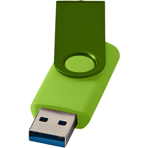 Rotate metaliczny pendrive wyposażony w interfejs USB 3.0, Obraz 1