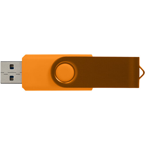 Rotate USB-Stick 3.0 Aus Metall , orange MB , 128 GB , Kunststoff, Aluminium MB , 5,80cm x 1,90cm x 1,00cm (Länge x Höhe x Breite), Bild 4