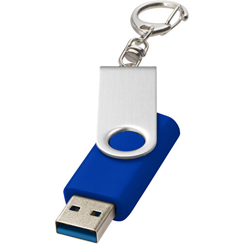 Roterende USB-stick 3.0 med nøglering, Billede 1