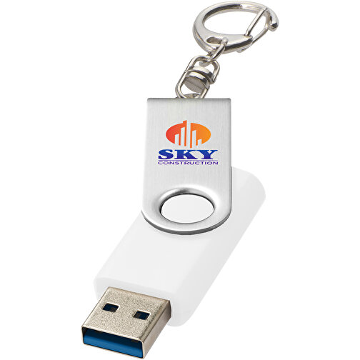 Roterande USB-minne 3.0 med nyckelbricka, Bild 2