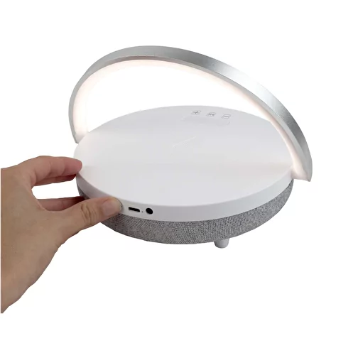 Speaker Bluetooth® 4 in 1 da 10 W con luce LED e base di ricarica wireless Prixton, Immagine 4