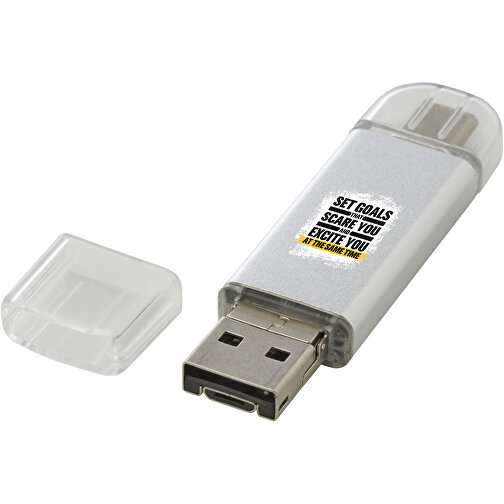 Chiavetta USB Tipo-C OTG in alluminio, Immagine 2