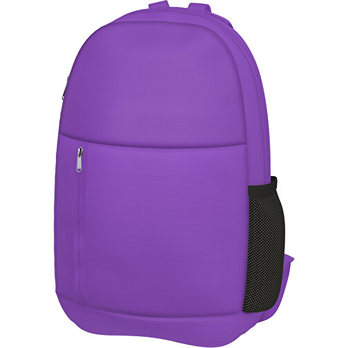 Rucksack Easy , lavendellila, Sublimation-fabric 300g, 15,00cm x 40,00cm x 30,00cm (Länge x Höhe x Breite), Bild 1