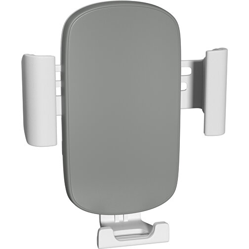 VividHold Qi Charger , grau / weiß, Kunststoff, 10,50cm x 10,00cm (Höhe x Breite), Bild 1