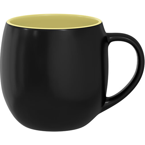 Olaf Innen Farbig Außen Schwarz 400ml , schwarz / hellgelb, New Bone China Porzellan, 9,00cm x 12,00cm (Höhe x Breite), Bild 1