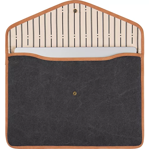 VINGA Bosler Sacoche pour ordinateur portable 14' en toile GRS recyclée, noir, Image 2