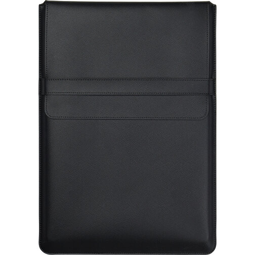 VINGA Timo 14' Laptop-Sleeve Aus RCS Recyceltem RPET, Schwarz , schwarz, Polyester,PU, 36,00cm x 26,00cm x 0,50cm (Länge x Höhe x Breite), Bild 1