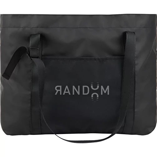 VINGA Livorno Maxi-sac en polyester recyclé GRS, noir, Image 4