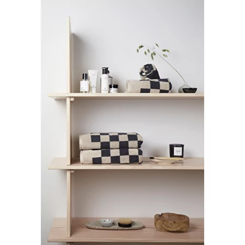 VINGA Elba serviette en coton bio OCS, set de 4, gris, Image 6