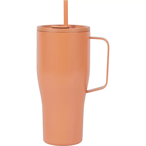Bouteille VINGA Eos Voyager 800ml en RCS rec. Stainless-Steel, orange, Image 3